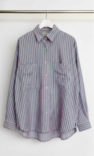 Camisa Adela - Rosa/Celeste